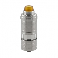 Vazzling VG V6S RTA Style 23mm RTA Rebuildable Tank Atomizer 5.5ml w/Logo - Silver