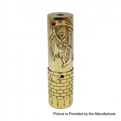 Authentic Marvec Hardess 18650/20700/21700 Hybrid Mechanical Mod 26.5mm - Gold