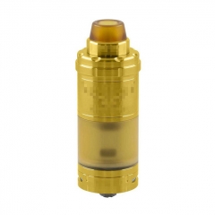 Vazzling VG V6S RTA Style 23mm RTA Rebuildable Tank Atomizer 5.5ml w/Logo - Gold