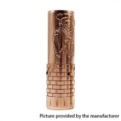 Authentic Marvec Hardess 18650/20700/21700 Hybrid Mechanical Mod 26.5mm - Copper