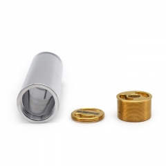 ULTON Bestia Animal Style 18650 Hybrid Mech Mod 24mm (Stainless Steel) - Silver