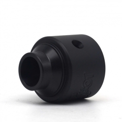 Vazzling Pur Slam Piece 30mm 18650/20700/21700/20650 Hybrid Mechanical Mod (Engraving Version) w/Shot RDA - Black