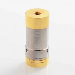 Hellfire V6 Style 316SS 18350 Hybrid Mechanical Tube Mod 22mm - Gold Silver