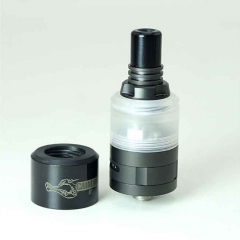 SXK Caiman Style MTL 22mm 316SS RTA Rebuildable Tank Atomizer 2ml - Black