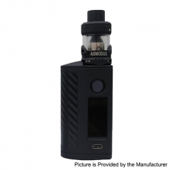 Authentic Asmodus Minikin 3S 200W TC VW Variable Wattage Box Mod + Viento Tank 3.5ml/3ohm Kit - Black