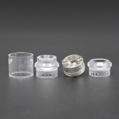 Vazzling Kali Style 25mm RDA Rebuildable Dripping Atomizer w/BF Pin - White