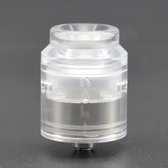 Vazzling Kali Style 25mm RDA Rebuildable Dripping Atomizer w/BF Pin - White