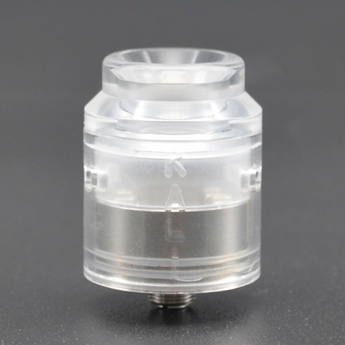 Vazzling Kali Style 25mm RDA Rebuildable Dripping Atomizer w/BF Pin - White