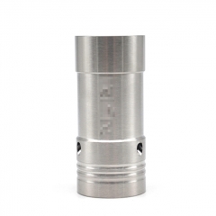 Hellfire V6 Style 316SS 18350 Hybrid Mechanical Tube Mod 22mm - Silver