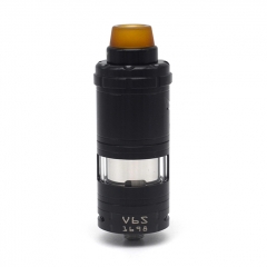 Vazzling VG V6S RTA Style 23mm RTA Rebuildable Tank Atomizer 5.5ml w/Logo - Black