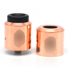 Terk V2 Style 24mm/25mm RDA Rebuildable Dripping Atomizer w/ BF Pin - Copper