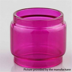YUHETEC Replacement Bubble Glass Tank for Smok TF12 Prince Atomizer 2pcs - Purple