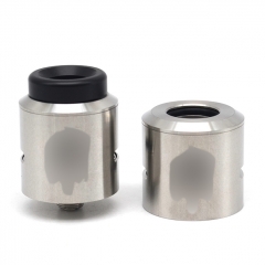 Terk V2 Style 24mm/25mm RDA Rebuildable Dripping Atomizer w/ BF Pin - Silver