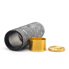 ULTON Bestia Animal Style 18650 Hybrid Mech Mod 24mm (Aluminum) #4 Limited Edition- Black