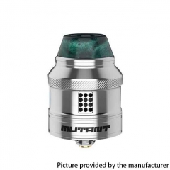 Authentic Vandy Vape Mutant 25mm RDA Rebuildable Dripping Atomizer w/ BF Pin - Silver
