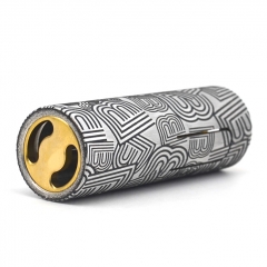 ULTON Bestia Animal Style 18650 Hybrid Mech Mod 24mm (Aluminum) #4 Limited Edition- Black