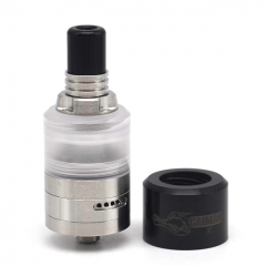 SXK Caiman Style MTL 22mm 316SS RTA Rebuildable Tank Atomizer 2ml - Silver