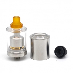 DOTMTL Style 22mm RTA Rebuildable Tank Atomizer - Silver