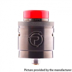 Authentic Hellvape Passage 24mm RDA Rebuildable Dripping Atomizer w/BF Pin - Gun Metal