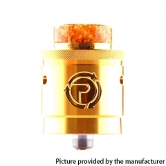 Authentic Hellvape Passage 24mm RDA Rebuildable Dripping Atomizer w/BF Pin - Gold
