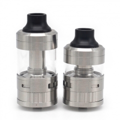 ULTON Voltrove V2 Mini Style 30MM 316SS RTA Rebuildable Tank Atomizer 11ml - Silver