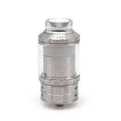 ULTON Fatality M25 Style 316SS 25mm RTA Rebuildable Tank Atomizer 4ml/5.5ml - Silver