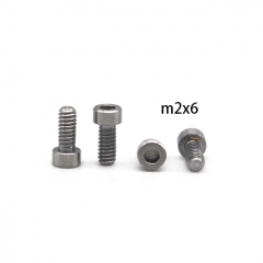 4pcs Replacement Screws for ULTON 23mm Gevolution RTA - M2x6