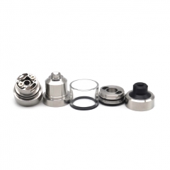 ULTON Tripod Style 316SS 22mm RTA Rebuildable Tank Atomizer 2ml (1:1) - Silver