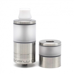 Lysen Vazzling Dvarw V2 Style 24mm DL RTA Atomizer w/Nano Tank - Silver