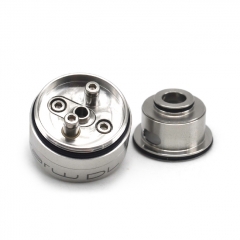 Dvarw MTL Style RTA 22mm Rebuildable Tank Atomizer 5ml - Silver