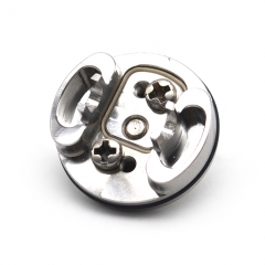 YFTK VWM Integra 316SS Style 22mm RTA Rebuildable Tank Atomizer 4ml - Silver