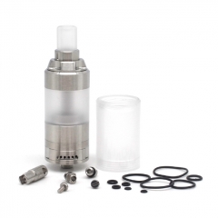 SXK KA V8 Style 22mm 316SS RTA Rebuildable Tank Atomizer 5ml - Silver