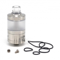 YFTK VWM Integra 316SS Style 22mm RTA Rebuildable Tank Atomizer 4ml - Silver
