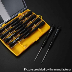 AC-8800 10 in 1 Portable Screwdrivers Tool Bag for Repairing or Disassembling - Black