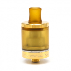 Vazzling Dvarw V2 Style 22mm 316SS MTL RTA Top Filling 2ml - Gold