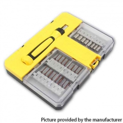 AC-6099 26 in 1 Portable Screwdrivers Tool Bag for Repairing or Disassembling - Black