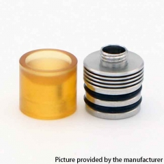 Vazzling Four One Five 415 RTA Replacement 510 Drip Tip 22mm - Yellow + Silver