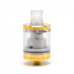 Lysen Vazzling Dvarw V2 Style 22mm MTL RTA Atomizer w/ Airflow Control Sets - Gold