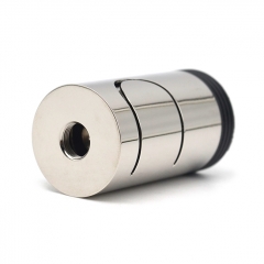 Ennequadro IMO 350 Style 18350 Mechanical Mod 22mm w/ Hydro Style RDA Kit - Silver