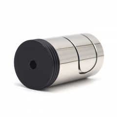 Ennequadro IMO 350 Style 18350 Mechanical Mod 22mm w/ Hydro Style RDA Kit - Silver