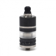 Menelaus Style 22mm RTA Rebuildable Tank Atomizer 4ml - Black Silver