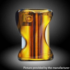 Authentic Fumytech Pure BF Mechnical Squonk Box w/10ml Bottle - Yellow