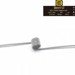 BMTD MTL Fused Clapton Coil NI80 32GA*2+38GA 2.5mm (6pcs) - 1.2ohm