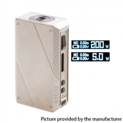 Authentic EHPRO Cold Steel 200 200W TC VV VW APV Box Mod (Regular Version) 18650 - Silver