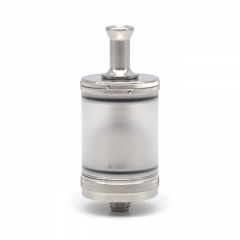 SXK Typhoon GTR 316SS 23mm RTA Rebuildable Tank Atomizer 4ml PC Tank w/Logo - Silver