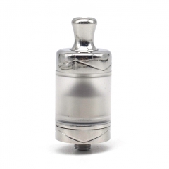 ULTON Dram II Style 22mm RTA Rebuildable Tank Atomizer 2ml - Silver