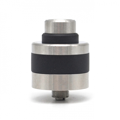 Apex Style 22mm RDA Rebuildable Dripping Atomizer w/BF Pin - Silver