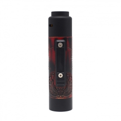 Vazzling Pur Slim Piece Style 18650 Mechanical Mod Kit 25mm/26mm - Black Red