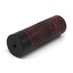 Vazzling Pur Slim Piece Style 18650 Mechanical Mod Kit 25mm/26mm - Black Red