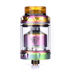 Authentic THC Tauren One 24mm RTA Rebuildable Tank Atomizer 4.5ml - Rainbow